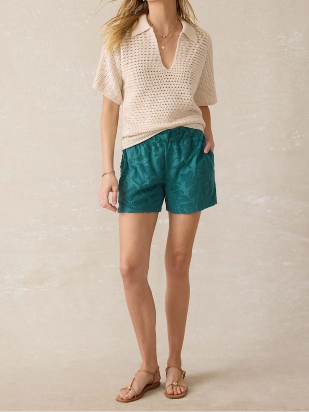 Faherty Cabana Towel Terry Short